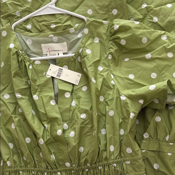 green emerald velvet dress Green Polka Dot Strappy Tailored Dress